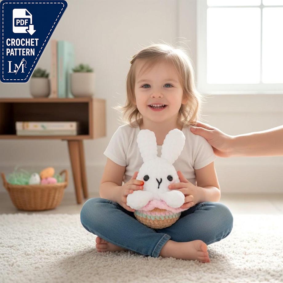 Easter Bunny Crochet Patterns for Spring Gifts, Decor & Amigurumi Projects 7